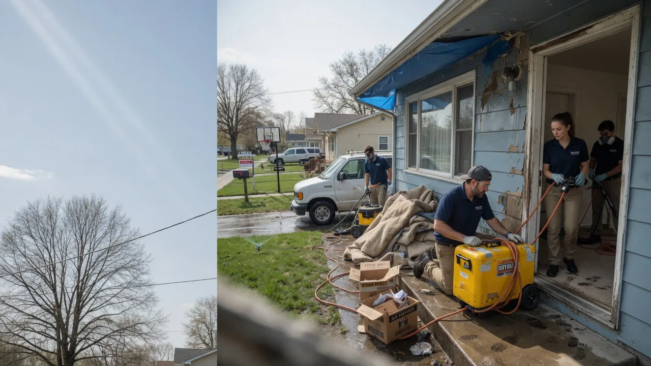 Basement Flood Cleanup in Saunderstown, RI near me